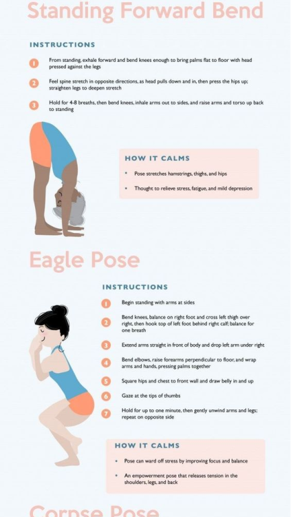 letsbuddhastatuesfan: Calming Yoga Poses for Stress Relief follow back 