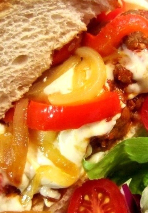 Meatball Grinder - CuisineOn Game Day, Meatball Grinders Are Ideal. After Simmering In Marinara Sauce,