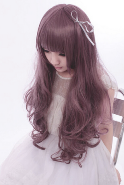 feariie:  Get this adorable  Dark purple curly wig  Use the code ” feariie “ in Fashion Kawaii for  a 10% discount ! ♥ 