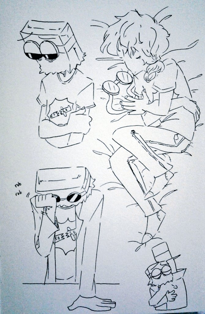 drawinggheys:  some vent art i did earlierbonus:the boy deserved an ice cream after