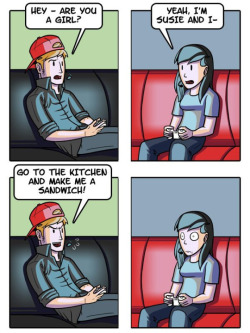 Fuckyeahcomicsbaby:  The Life Of A Girl Gamer