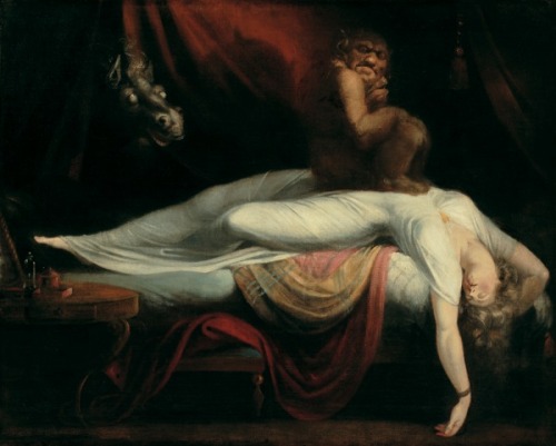 The Nightmare by Henry Fuseli (ca. 1781). Detroit Institute of Arts.