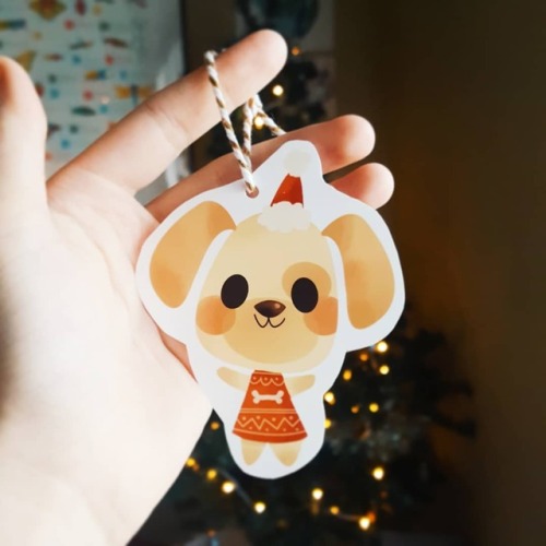 I made some free printable ornaments of my Pocket Camp pals. Download here: https://gumroad.com/l/Kj