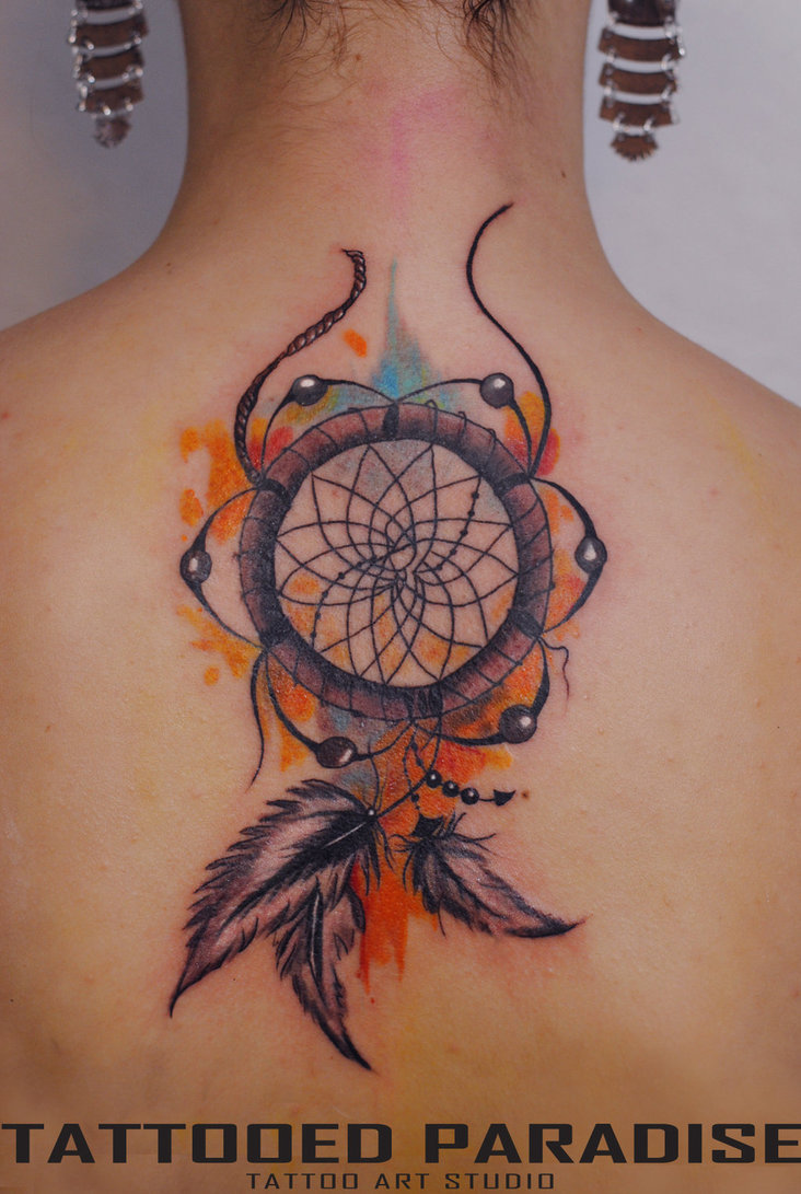 rubendomfer:  Watercolor tattoo by Aleksandra Katsan 