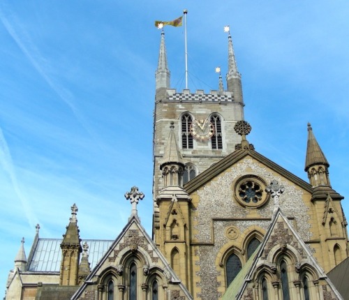 Southwark Cathedral, London, 2010.While the church is a venerable one, it was built as a priory chur