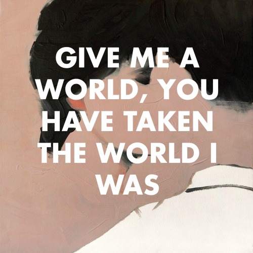 Jarek Puczel, Lovers (2010) // Anne Carson, Tag (2008)