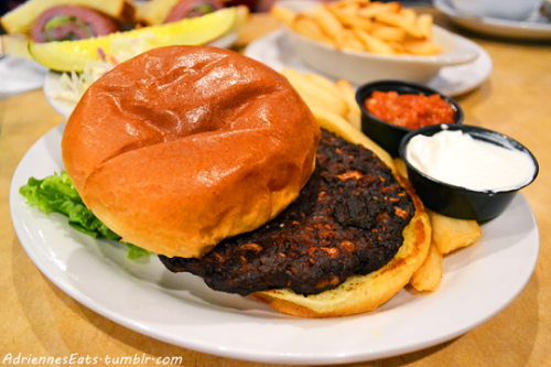 Black Bean Burger from TooJays in Stuart, FL