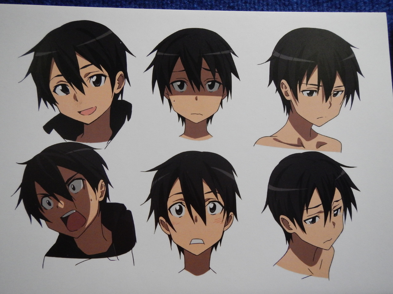 yoshi-x2:  Sword Art Online Kirito and Asuna character and sword designs (Aincrad