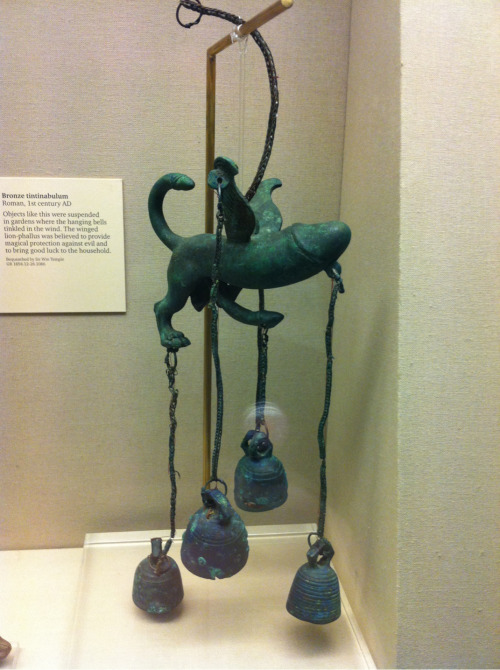 historymiss: Roman dick windchime aka the only object in the British museum I can find reasonably re