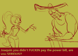 sugaryboogarysdoodleblg:  http://vinegod.net/post/115092675099/when-you-dont-pay-the-electric-bill-by-gary-rojasI need to get a life (may finish later)