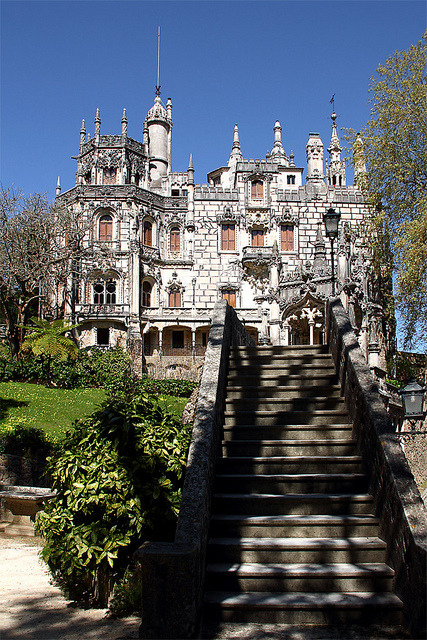 romanceoftheworld: Quinta da Regaleira, famous, historic palace in Sintra, Portugal
