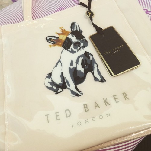 A naughty Christmas present to my self #christmas #tedbaker #pug #cute #puppy #shoppaholic