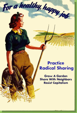 fuckyeahanarchistposters:  Radical agriculture - Murray Bookchin 