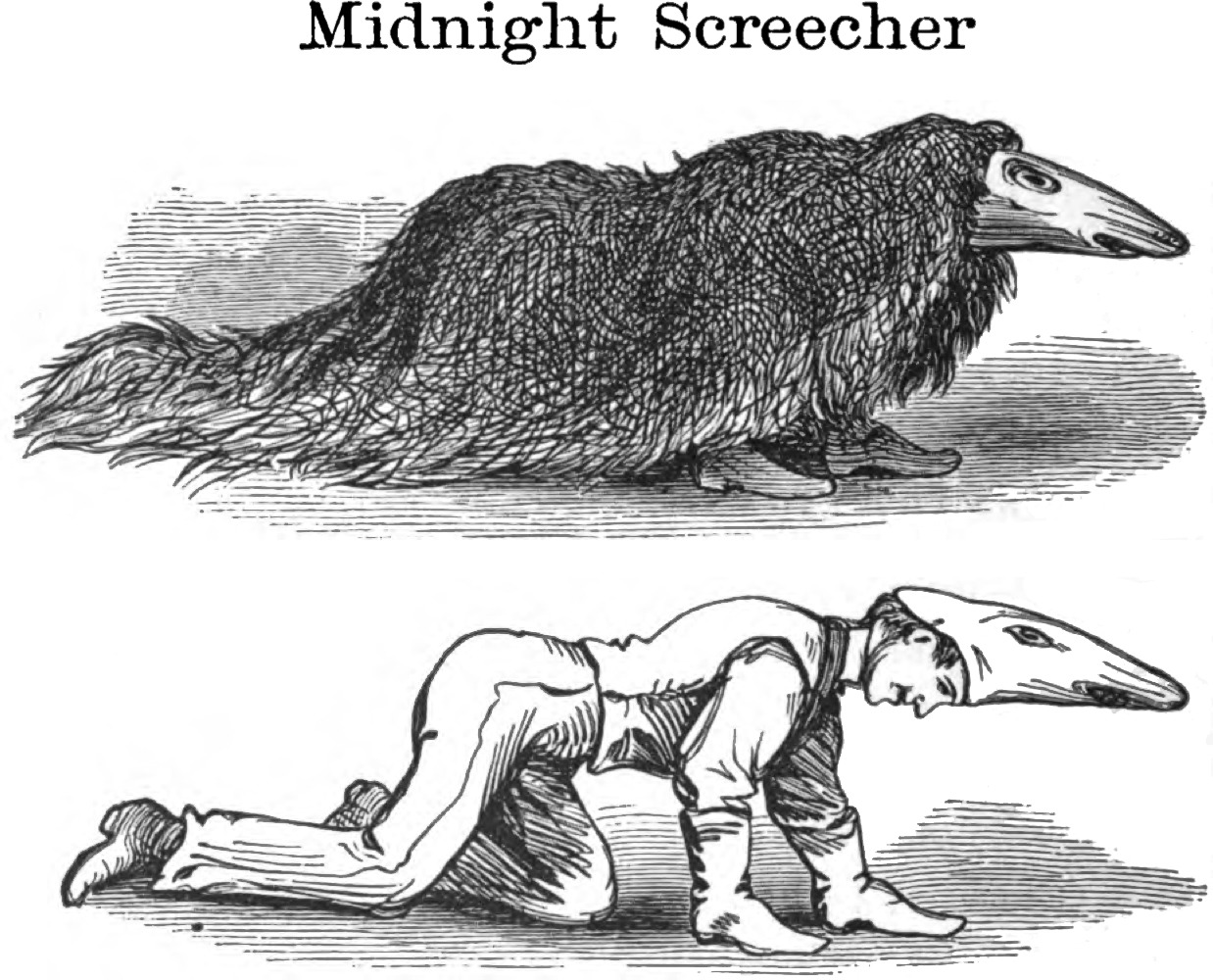 transflatwoodsmonster:  danskjavlarna: The Midnight Screecher from What Shall We