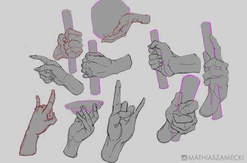 Hand Studiesbymathiaszamecki