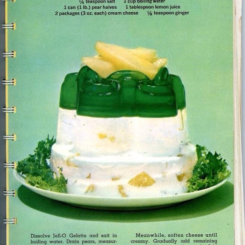 damedarcy:Under the sea salad #jello #mormon #food #1972