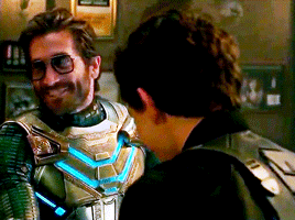 dailymarvel:Tom Holland and Jake Gyllenhaal in the Spider-Man: Far from Home Gag Reel