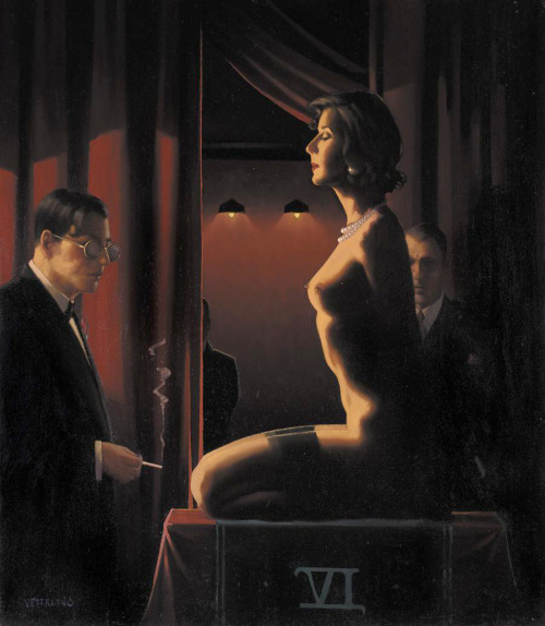 enginkid88modern:  JACK VETTRIANO, O.B.E. (B.1951) - THE ASSESSORS