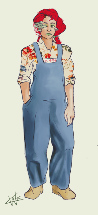 bitchrickgrimes: Everyone’s favorite plant lesbian -click for better quality-