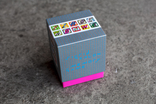 Sigrid Calon Memory Game. 52 matching cards designed for risograph printing, published by the Prince