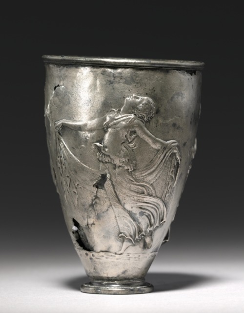 cma-greek-roman-art: The Vicarello Goblet, late 1st Century BC - early 1st Century, Cleveland Museum
