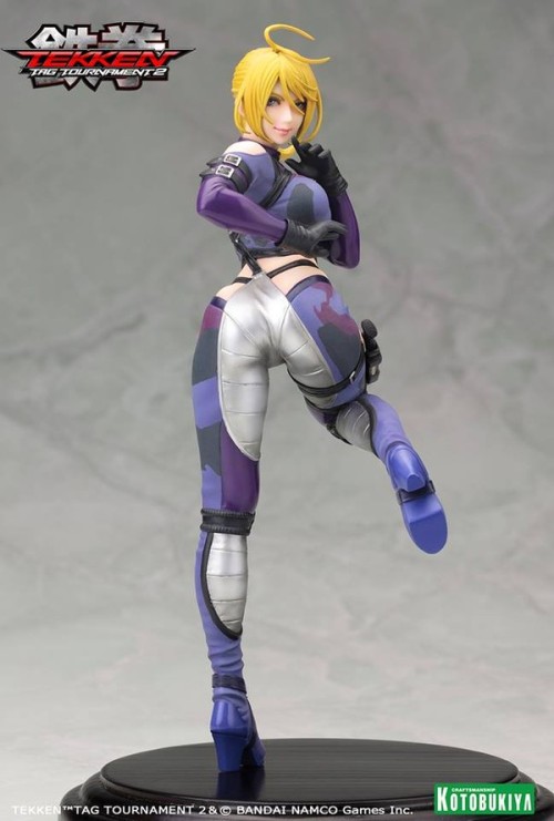 animefiginfo:  Kotobukiya released the Tekken Bishoujo Nina Williams 1/7 PVC figure from the fightin