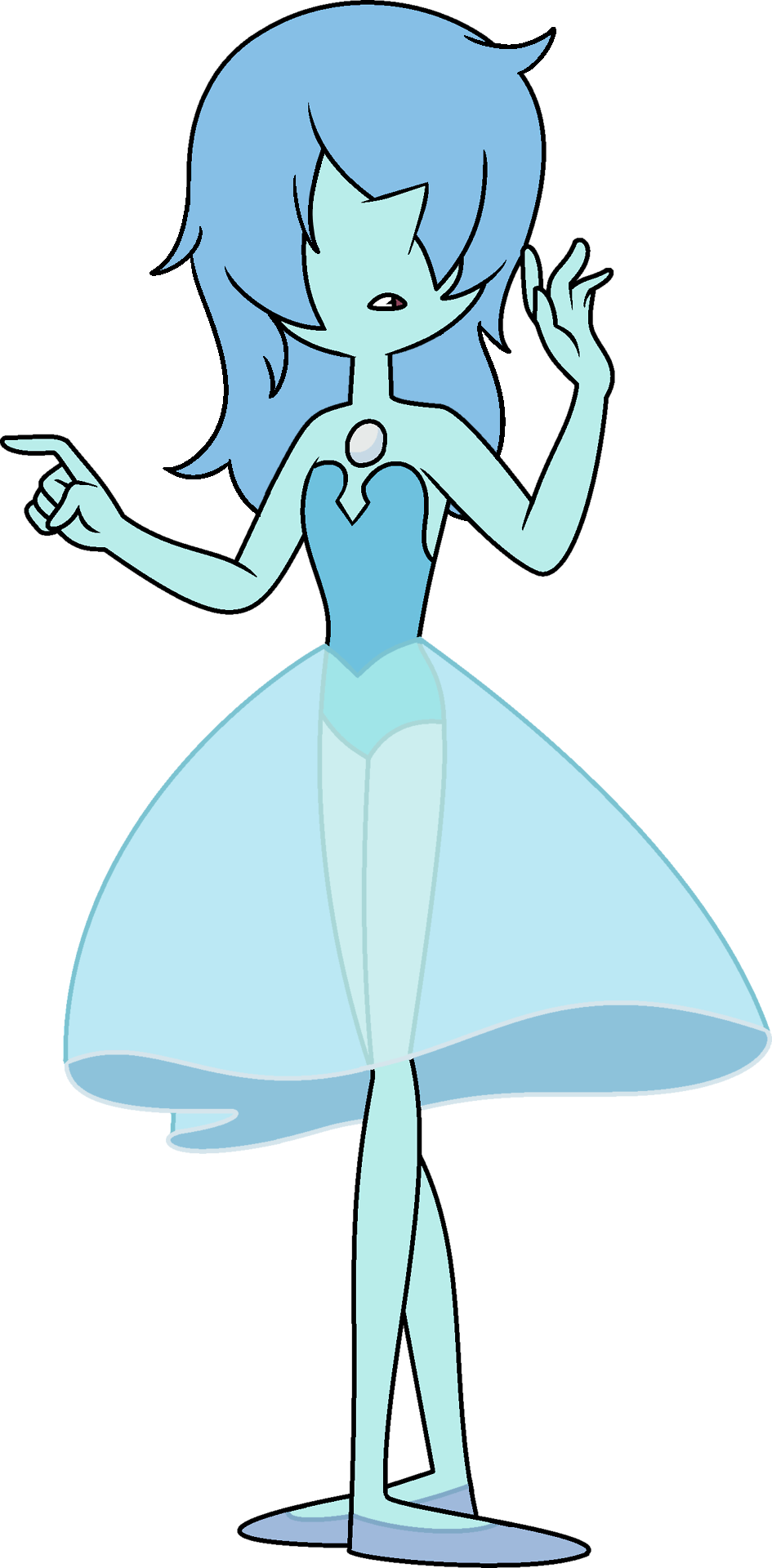 Blue Pearl With Long Hair For Anon I Made A Lot Of Variations Bc There Were Just Sm Routes I