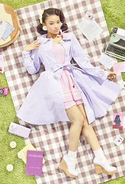 honestlydear:  gyaru-coordinates:  Brand: KatieS/S 2014Pinup and Pastel and Daisies