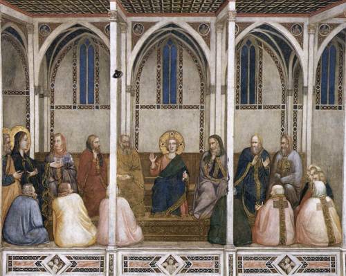 Christ Among the Doctors, 1320, Giotto Di BondoneMedium: fresco