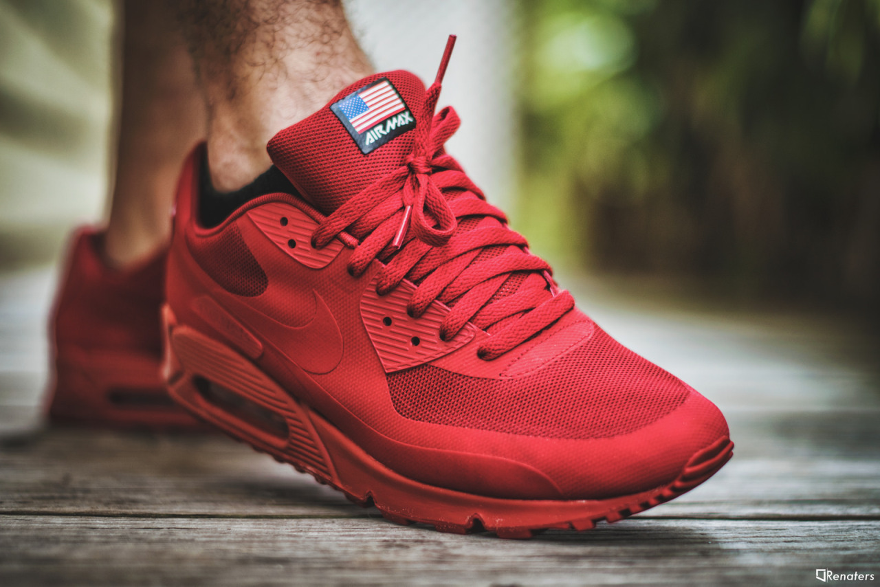 Nike Air Max 90 Hyperfuse 'Independence Day' Red... – Sweetsoles ... مرزبه