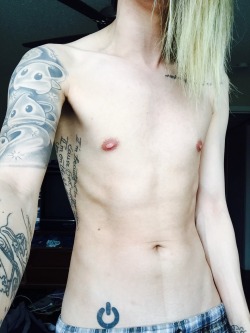 austinmusick:  austinmusick:  Day off. Slept in. Woke up feeling sexy. 😈  Reblogging/promoting my nude selfies for New Years Eve and going into 2015. Happy New Year everyone! &lt;3  I wouldn&rsquo;t mind waking up to that lick lick