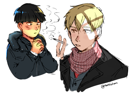 rochichan:  mp100 doodle dump…. who’s hype for the last episode :’D