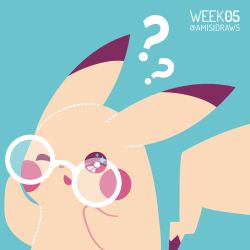 amisi:  Weeks 5-8 from Twitter —  Pikaclones