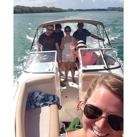 How was this a year ago? Take me back to my island! ☀️ #happybirthdaytone #marcoisland #boatlife #is