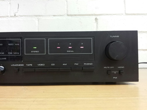 Rotel RX-830 AM/FM Stereo Receiver, 1984