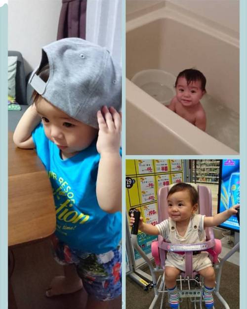 I didn&rsquo;t notice that but my baby became a boy now. One year and one month old. #babyboy #b