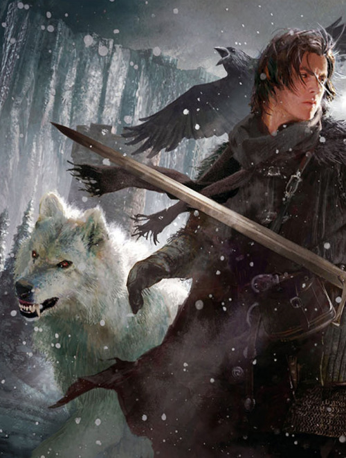fantasy-art-engine:Winter is Coming–Stark Family Illustrations by Michael Komarck