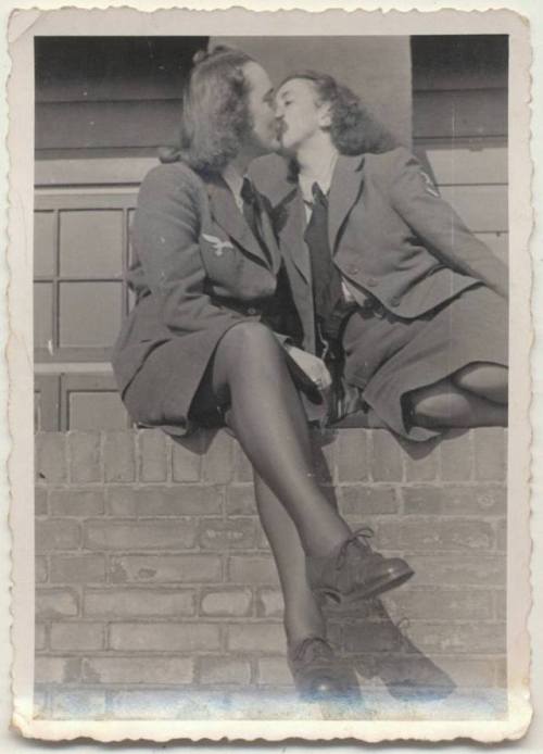 kamikazesoundsociety:We have always been here.Vintage LGBT love photography postVintage MLM love pho