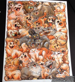 eduardovieirart: 🇺🇸- It’s #throwbackthursday! If you like cats, here are 39 for you to choose from! If you like dogs, well… there’s one in disguise for you to find!⭐️🔎 You’re a cat lover or a dog lover? Do you have a little friend