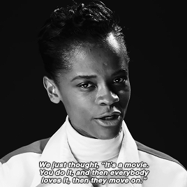 buckys:Letitia Wright screen test for W Magazine