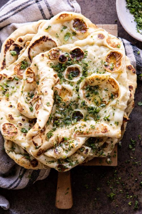 yummyinmytumbly:herbed garlic butter naan