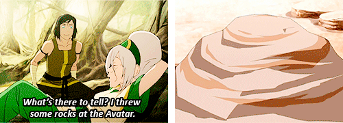 avatarparallels:The Legend of Toph Beifong.