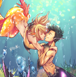 Natsubu-Art:i Didn’t Have Any Time To Even Think About Starting Mermay But I Had
