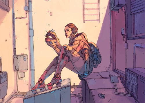 scifi-cyberpunk:  Artist: Josan Gonzalez