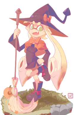 enecoo:  Ba Ba Halloween squitch~ 