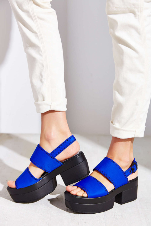 Shoes Fashion Blog Vagabond Neoprene Sandals via Tumblr