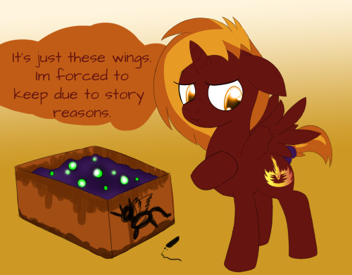 taboopony:  Scuttlebug: Told you Im not cute… I win. Now no one has to ask me that again… for risk of redundancy  Yes you are, Scuttlebug. You are super adorable. Period. <w<