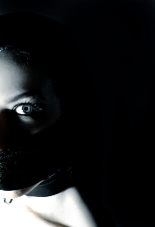 fetishweekly:  Collared and gagged: a series of close-ups we took spur of the moment. 