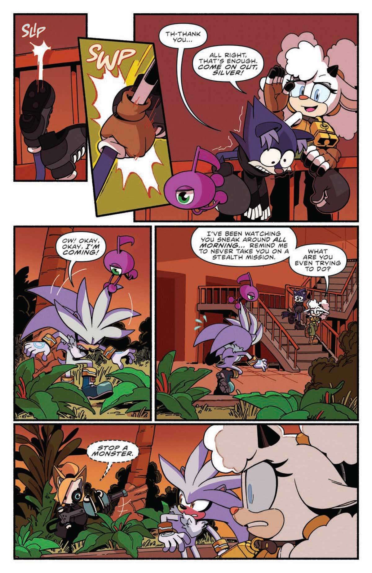 Preview – Sonic the Hedgehog: Scrapnik Island #2 (IDW Publishing) – BIG  COMIC PAGE