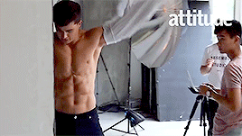 tl-hoechlin:  Pietro Boselli - Attitude Magazine BTS  jfpb